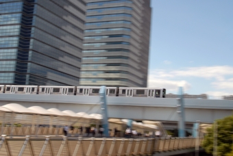 ゆりかもめ 鉄道フォト・写真 by とっしーさん 東京ビッグサイト駅：2022年09月16日14時ごろ