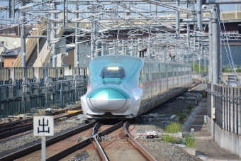 JR東日本 E514形(Tsc) はやぶさ(新幹線) E514-48 鉄道フォト・写真 by 浮雲さん 八戸駅 (JR)：2024年06月20日15時ごろ