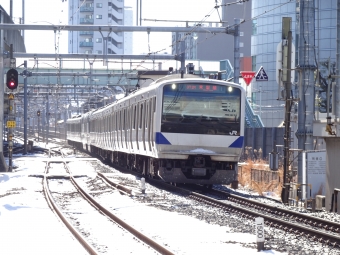 JR東日本 クハE531形 クハE531-2 鉄道フォト・写真 by ヒムさん 北千住駅 (JR)：2022年01月07日12時ごろ