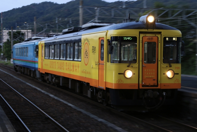 北近畿タンゴ鉄道KTR700・KTR800形気動車 サイクルトレイン 709 宮津駅