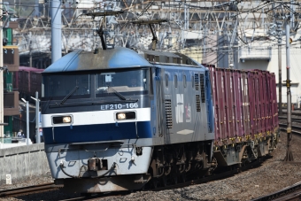 JR貨物 EF210形 EF210-166 鉄道フォト・写真 by こむぎさん 戸塚駅 (JR)：2022年04月05日10時ごろ
