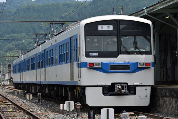 鉄道フォト・写真：秩父鉄道6000系電車 6202 三峰口駅 鉄道フォト・写真 by こむぎさん - 撮影日 2024/07/06 12:23