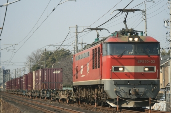 JR貨物 EF510形 EF510-22 鉄道フォト・写真 by わかめさん 春日井駅 (JR)：2022年03月12日09時ごろ