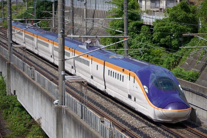 鉄道フォト・写真：JR東日本 E8系新幹線電車 E811-6 一ノ関駅 鉄道フォト・写真 by 新道北さん - 撮影日 2024/07/02 14:16