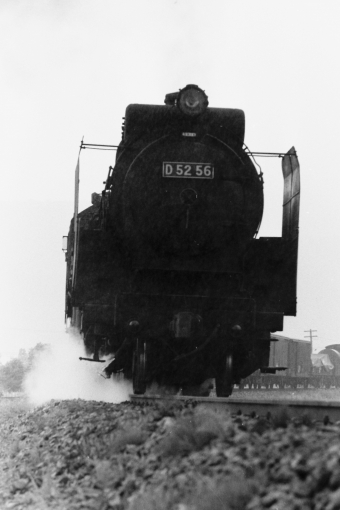 国鉄D52形蒸気機関車 D52 56 鉄道フォト・写真 by 南フナさん 大沼駅 (北海道)：1971年07月30日00時ごろ