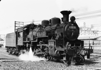 国鉄C50形蒸気機関車 C50 95 鉄道フォト・写真 by 南フナさん 豊橋駅 (JR)：1971年03月11日00時ごろ
