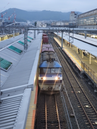 JR貨物 EF210形 EF210-109 鉄道フォト・写真 by 294たかさん 京都駅 (JR)：2022年07月15日05時ごろ