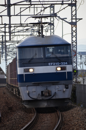 JR貨物 EF210形 EF210-324 鉄道フォト・写真 by ガラスパゴスさん 須磨駅：2021年12月21日12時ごろ
