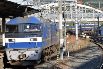 JR貨物 EF210形 EF210-321 鉄道フォト・写真 by ガラスパゴスさん 京都駅 (JR)：2021年11月03日15時ごろ