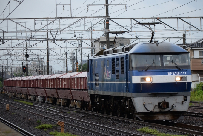 鉄道フォト・写真：JR貨物EF210形電気機関車 EF210-111 清洲駅 鉄道フォト・写真 by ガラスパゴスさん - 撮影日 2022/08/04 16:13