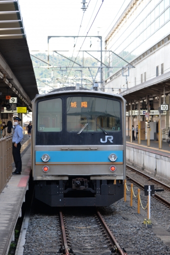 JR西日本 クハ204形 クハ204-37 鉄道フォト・写真 by ガラスパゴスさん 京都駅 (JR)：2021年11月03日13時ごろ