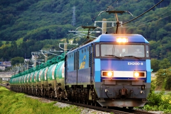 JR貨物 EH200形 EH200-8 鉄道フォト・写真 by 長ナノさん ：2022年09月21日06時ごろ