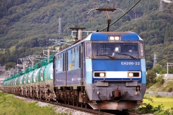 JR貨物 EH200形 EH200-22 鉄道フォト・写真 by 長ナノさん ：2022年09月21日07時ごろ