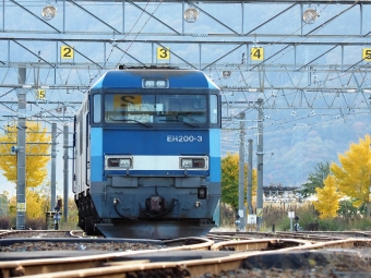JR貨物 EH200形 EH200-3 鉄道フォト・写真 by 長ナノさん ：2022年11月05日16時ごろ