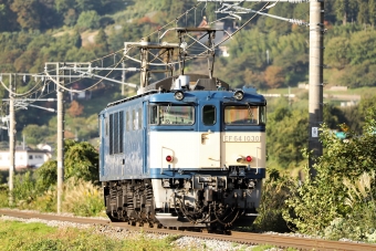 JR東日本 国鉄EF64形電気機関車 EF64-1030 鉄道フォト・写真 by 長ナノさん 篠ノ井駅 (JR)：2022年10月18日07時ごろ
