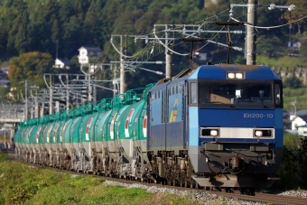 JR貨物 EH200形 EH200-10 鉄道フォト・写真 by 長ナノさん ：2022年10月18日07時ごろ