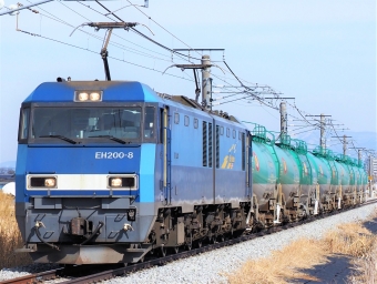 JR貨物 EH200形 EH200-8 鉄道フォト・写真 by 長ナノさん ：2023年02月12日12時ごろ