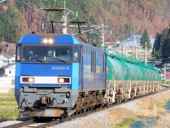 JR貨物 EH200形 EH200-8 鉄道フォト・写真 by 長ナノさん 冠着駅：2023年04月04日16時ごろ