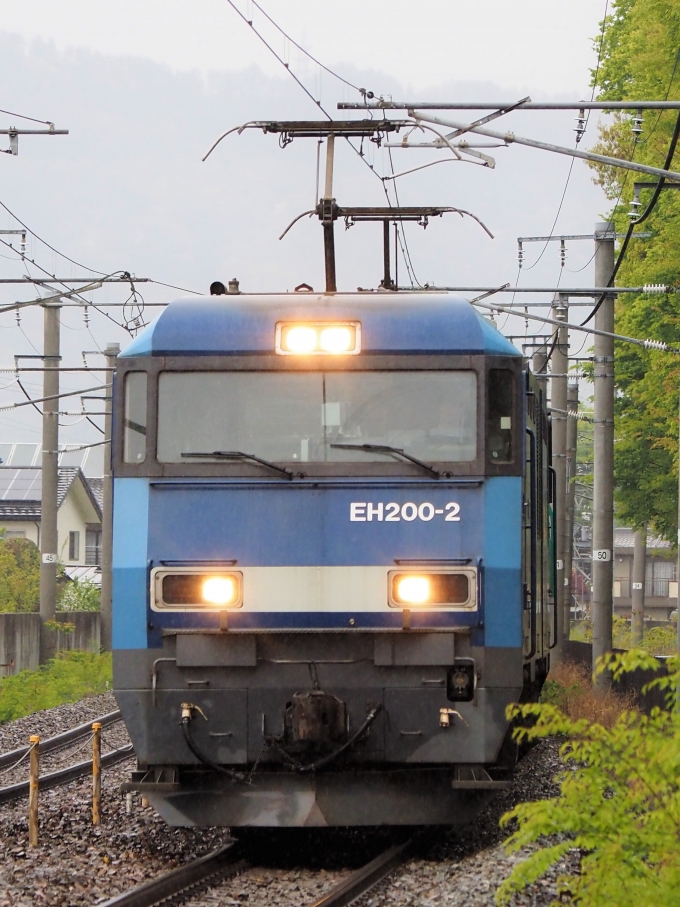 鉄道フォト・写真：JR貨物EH200形電気機関車 EH200-2 屋代駅 鉄道フォト・写真 by 長ナノさん - 撮影日 2023/04/18 11:21