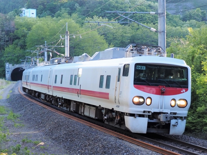 JR東日本 クモヤE491形 クモヤE491-1 鉄道フォト・写真 by 長ナノさん 明科駅：2023年05月24日17時ごろ