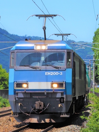 JR貨物 EH200形 EH200-3 鉄道フォト・写真 by 長ナノさん 屋代駅：2023年05月24日11時ごろ