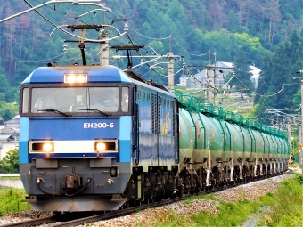 JR貨物 EH200形 EH200-5 鉄道フォト・写真 by 長ナノさん 冠着駅：2023年06月08日13時ごろ