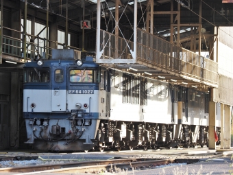 JR貨物 国鉄EF64形電気機関車 EF64-1027 鉄道フォト・写真 by 長ナノさん ：2022年10月29日16時ごろ