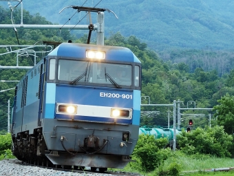 JR貨物 EH200形 EH200-901 鉄道フォト・写真 by 長ナノさん 坂北駅：2023年07月05日16時ごろ