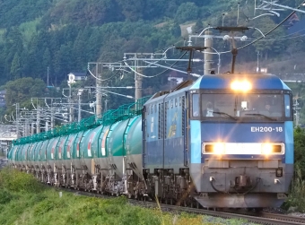 JR貨物 EH200形 EH200-18 鉄道フォト・写真 by 長ナノさん 稲荷山駅：2023年10月14日06時ごろ