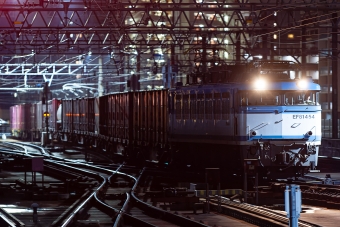 JR貨物 国鉄EF81形電気機関車 EF81-454 鉄道フォト・写真 by ろじますさん 千早駅：2022年07月06日20時ごろ