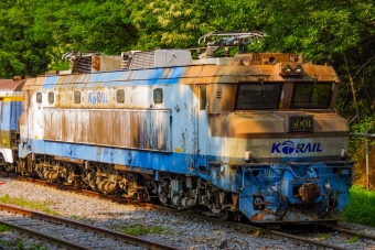 韓国鉄道公社 8000形電気機関車 8001 鉄道フォト・写真 by Hyukさん ：2022年06月11日15時ごろ