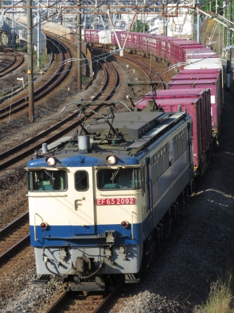 JR貨物 国鉄EF65形電気機関車 EF65-2092 鉄道フォト・写真 by ディーノさん 戸塚駅 (JR)：2022年06月02日06時ごろ