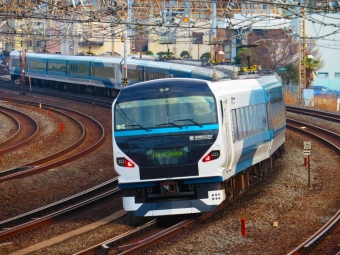JR東日本E257系電車 クハE257-2112 鉄道フォト・写真 by ディーノさん 戸塚駅 (JR)：2022年03月20日07時ごろ