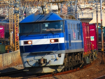 JR貨物EF210形電気機関車 EF210-121 鉄道フォト・写真 by ディーノさん 戸塚駅 (JR)：2022年03月12日08時ごろ