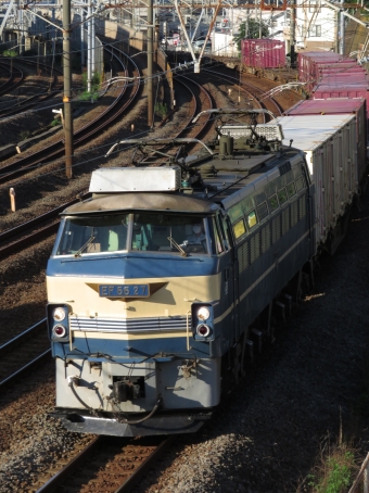 JR貨物 国鉄EF66形電気機関車 EF66 27 鉄道フォト・写真 by ディーノさん 戸塚駅 (JR)：2022年07月25日06時ごろ
