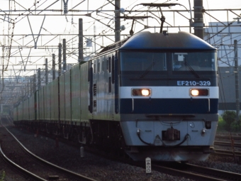 JR貨物EF210形電気機関車 EF210-329 鉄道フォト・写真 by ディーノさん 戸塚駅 (JR)：2022年08月20日06時ごろ