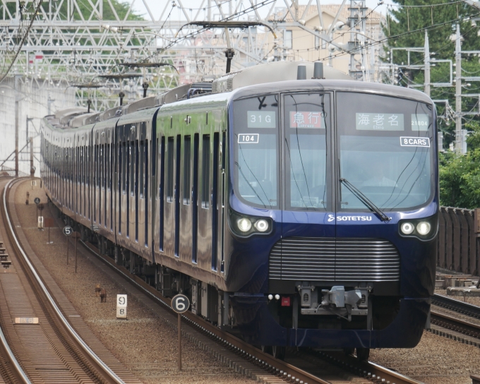 鉄道フォト・写真：相模鉄道 相鉄21000系電車  21804 多摩川駅 鉄道フォト・写真 by くらぼんぼんさん - 撮影日 2024/06/16 10:07