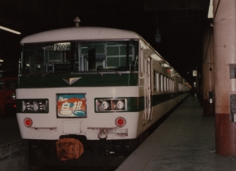 国鉄185系電車 白根(特急) 鉄道フォト・写真 by abikoshiyさん 上野駅 (JR)：1983年02月02日13時ごろ