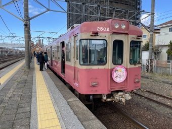 銚子電気鉄道 クハ2502 鉄道フォト・写真 by abikoshiyさん 銚子駅 (銚子電鉄)：2022年11月27日10時ごろ