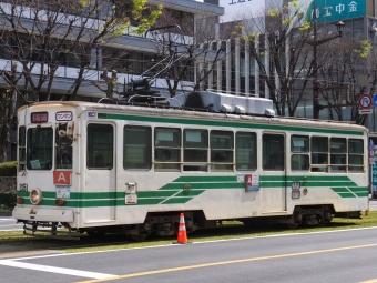 熊本市電 A系統 鉄道フォト・写真