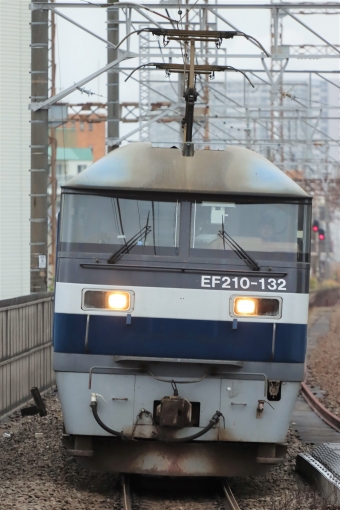 JR貨物 EF210形 EF210-132 鉄道フォト・写真 by スーパーシロワニさん 八丁畷駅 (JR)：2023年03月25日16時ごろ
