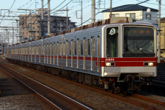 鉄道フォト・写真：東武鉄道 東武20000系電車 21855 北越谷駅 鉄道フォト・写真 by trdamさん - 撮影日 2016/01/03 15:20