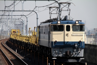 JR東日本 国鉄EF65形電気機関車 EF65 1102 鉄道フォト・写真 by trdamさん 越谷レイクタウン駅：2013年03月12日13時ごろ