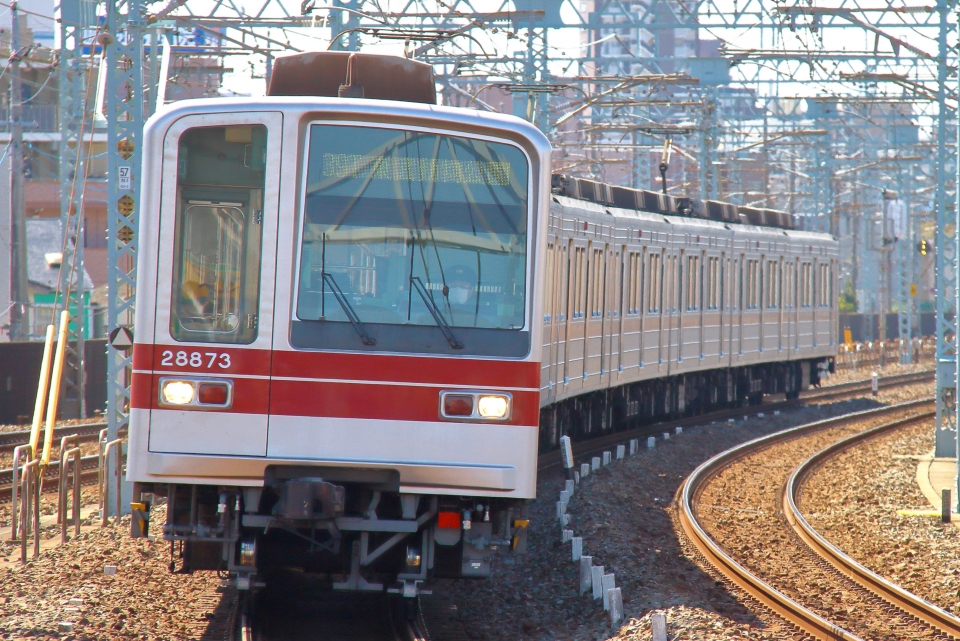 東武鉄道 東武20000系電車 28873 谷塚駅 鉄道フォト・写真(拡大) by trdamさん レイルラボ(RailLab)