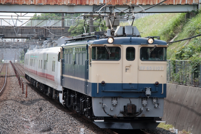 JR東日本 国鉄EF65形電気機関車 EF65 1107 鉄道フォト・写真 by trdamさん 東川口駅 (JR)：2014年05月23日13時ごろ