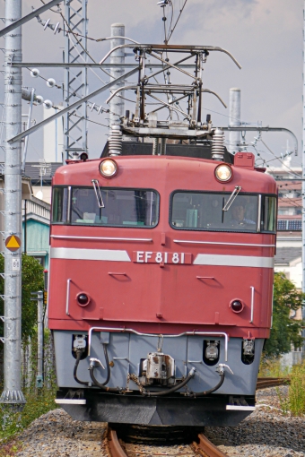 JR東日本 国鉄EF81形電気機関車 EF81 鉄道フォト・写真 by かいきゅーさん 金町駅：2022年10月16日13時ごろ