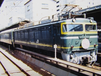 JR西日本 国鉄EF81形電気機関車 トワイライトエクスプレス(特急) EF81 103 鉄道フォト・写真 by I love 阪急電車さん 大阪駅：1989年05月23日00時ごろ