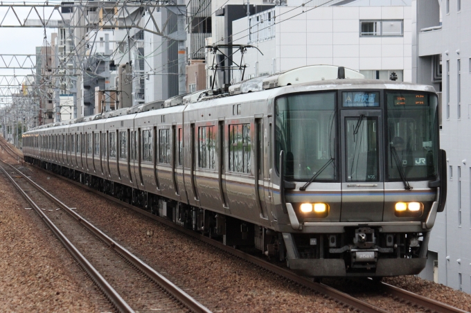 鉄道フォト・写真：JR西日本223系電車 クハ222-2061 さくら夙川駅 鉄道フォト・写真 by I love 阪急電車さん - 撮影日 2023/10/09 14:42