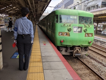 JR西日本 モハ116形 モハ116-319 鉄道フォト・写真 by TMRさん 京都駅 (JR)：2022年07月21日10時ごろ