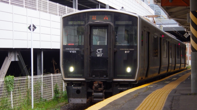 鉄道フォト・写真：JR九州817系電車 鹿児島中央駅 鉄道フォト・写真 by 済城市さん - 撮影日 2022/10/09 08:28